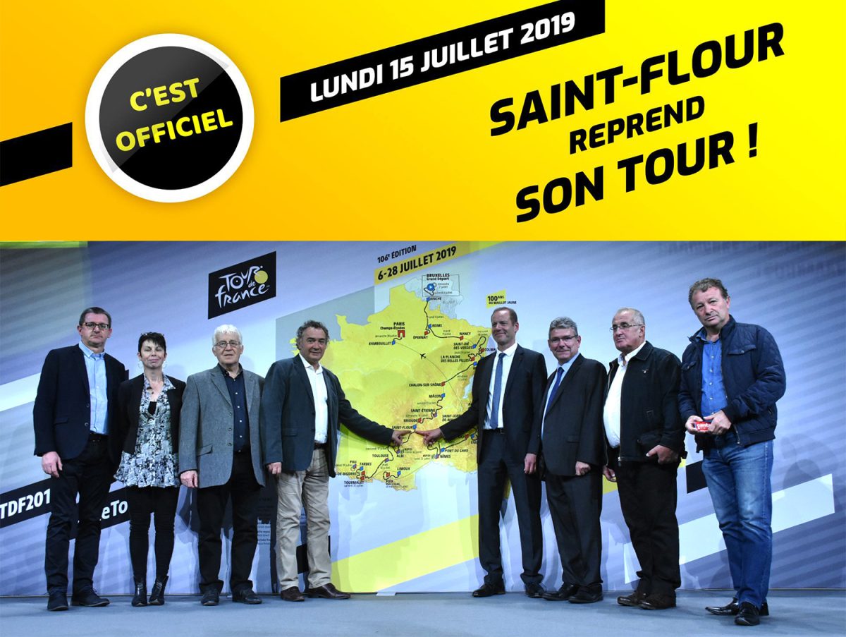 Tour de France 2019 à Saint-Flour